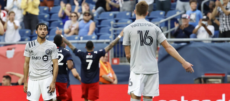 Un buon CF Montréal non basta, a Foxborough la capolista New England Revolution si impone 2-1