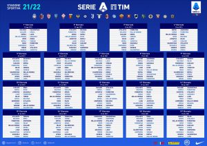 Calendario Serie A 2021/22: via con Bologna-Salernitana, l&#039;andata si