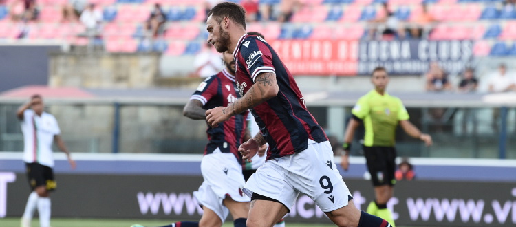 Esordio ufficiale col Bologna per Annan, Bonifazi, Van Hooijdonk e Arnautovic, per l'austriaco anche il primo gol in maglia rossoblù