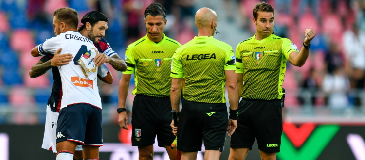 Il Bologna non è una palestra per allenare arbitri e addetti VAR, sarebbe ora di finirla