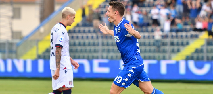 Il Bologna ce la mette tutta per perdere e ci riesce alla grande: 4-2 Empoli, il Castellani rimane tabù