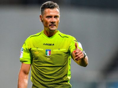 Empoli-Bologna sarà diretta da Giacomelli di Trieste, addetti VAR Mariani e Marchetti