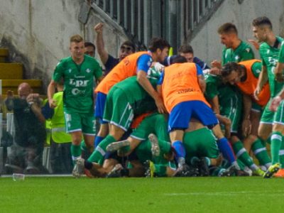Rabbi comincia a conquistare Piacenza: nel 2-2 di Trieste il primo gol tra i professionisti dell'attaccante bolognese