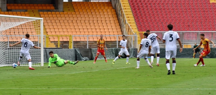 Bologna Primavera fermato sull'1-1 a Lecce: gol del solito Raimondo, poi pareggia Burnete