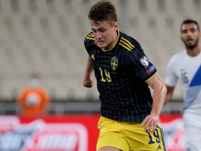 Svanberg ancora titolare nella Svezia, scandinavi sconfitti 2-1 dalla Grecia ad Atene