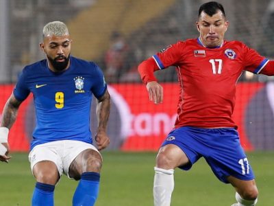 Novanta minuti per Medel in Cile-Brasile 0-1, la Svezia di Svanberg manda k.o. 2-1 la Spagna