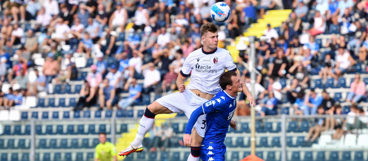 Ancora doppia seduta per il Bologna, lavoro tecnico-tattico e partitella a campo intero