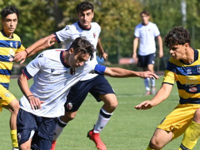 Il Bologna Under 17 piega 2-1 il Parma, l'Under 16 regola 2-0 l'Ascoli, l'Under 14 pareggia 0-0 a Ferrara