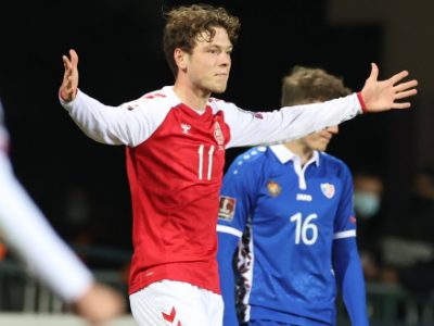 Skov Olsen ancora a segno, la Danimarca vince 4-0 in Moldavia. Buona prova anche di Svanberg con la Svezia