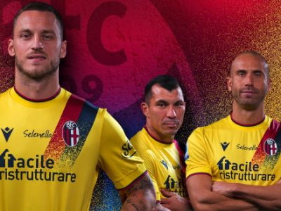 È gialla la terza maglia 2021/22 del Bologna. La mente va all'anno di Baggio e alle notti europee della stagione seguente