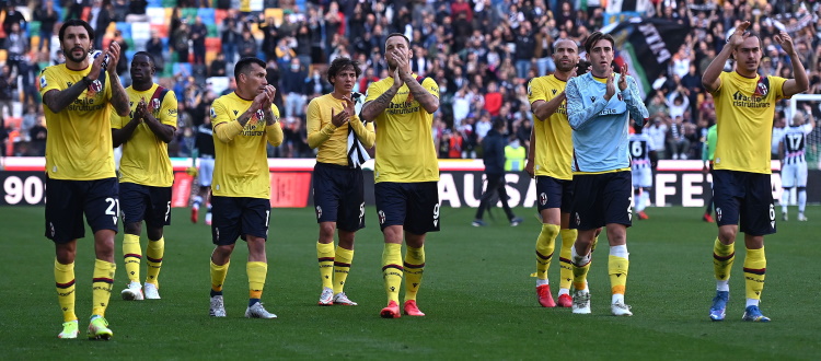 Seduta di scarico post Udinese-Bologna, ancora differenziato per Schouten