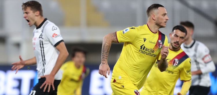 Arnautovic sblocca una partita che sembrava stregata: il Bologna passa 1-0 di rigore a La Spezia e si rilancia in classifica