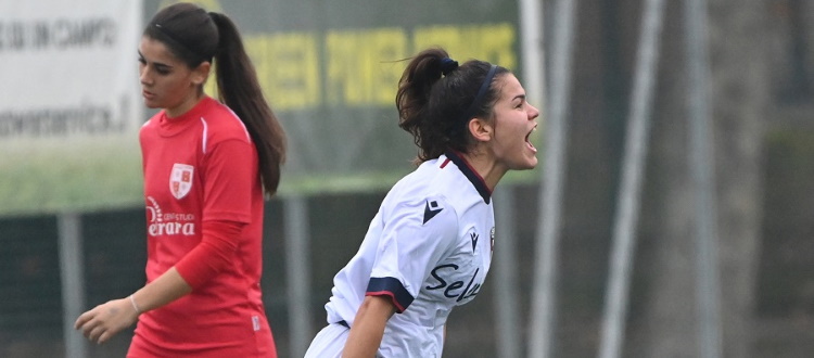 Bologna Femminile, ecco la prima vittoria casalinga in campionato: 1-0 tutto cuore all'Atletico Oristano, in gol Stagni