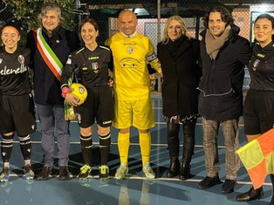 Bologna Femminile e Vergato in campo a difesa delle donne, grande successo per l'evento 'Un calcio alla violenza'
