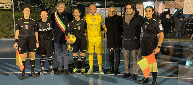 Bologna Femminile e Vergato in campo a difesa delle donne, grande successo per l'evento 'Un calcio alla violenza'