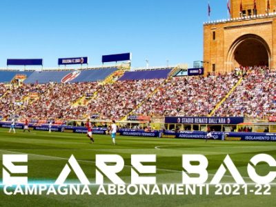 Bologna, domani la chiusura della campagna abbonamenti 2021-2022