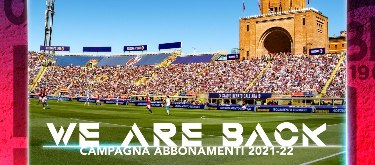 Bologna, domani la chiusura della campagna abbonamenti 2021-2022