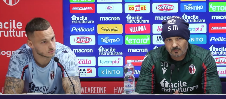 Mihajlovic: "Juve comunque forte, noi cerchiamo equilibrio e continuità per crescere". Arnautovic: "Non temo nessuno, domani voglio vincere"