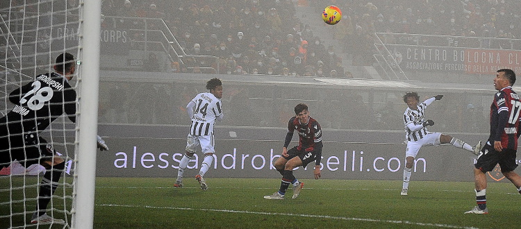 La nebbia non confonde la storia, solita vittoria della Juve a Bologna: 2-0 con Morata e Cuadrado, ai rossoblù non basta una buona prova