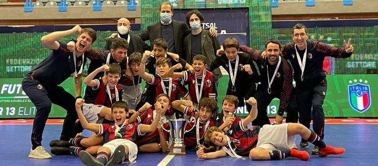 Il Bologna Under 13 vince il Torneo Futsal Élite e si laurea campione d'Italia