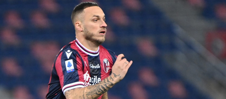 Risentimento muscolare alla coscia sinistra per Arnautovic, esami di controllo nei prossimi giorni