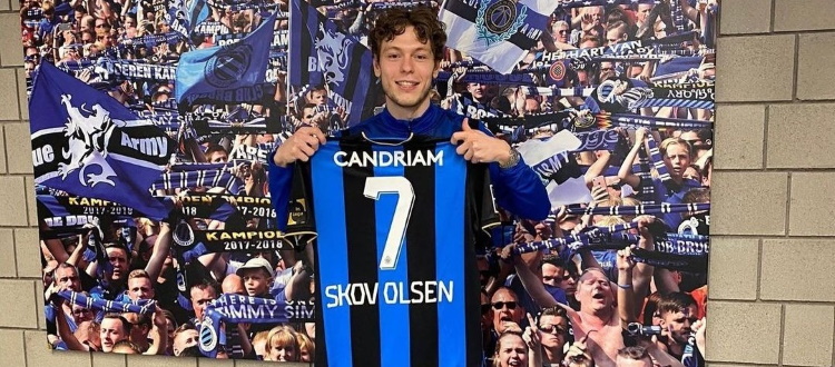 Ufficiale: Andreas Skov Olsen al Club Brugge