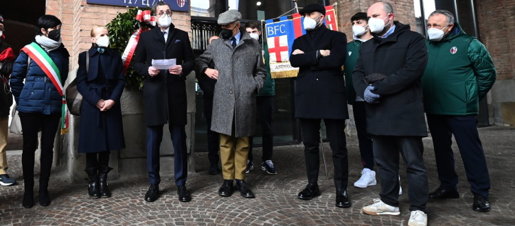 Bologna e il Bologna tengono vivo il ricordo di Arpad Weisz: questa mattina l'annuale commemorazione al Dall'Ara