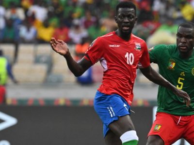 Il cammino del Gambia in Coppa d'Africa termina nei quarti: 2-0 Camerun, Barrow rientra a Bologna