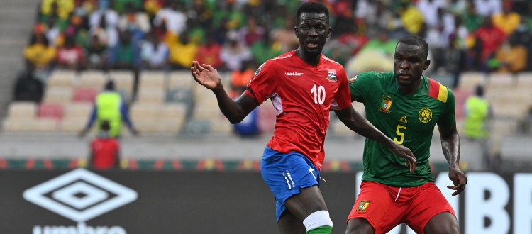 Il cammino del Gambia in Coppa d'Africa termina nei quarti: 2-0 Camerun, Barrow rientra a Bologna
