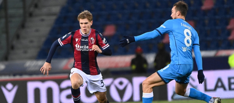 Esordio in Serie A e in maglia rossoblù per Pyyhtia, secondo finlandese e 935° giocatore nella storia del Bologna