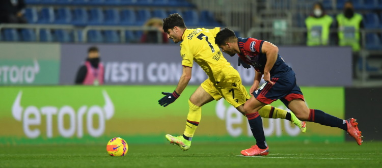 La Lega Serie A può dormire serena: un Bologna stoico crolla 2-1 nel finale a Cagliari, Pavoletti e Pereiro ribaltano una perla di Orsolini