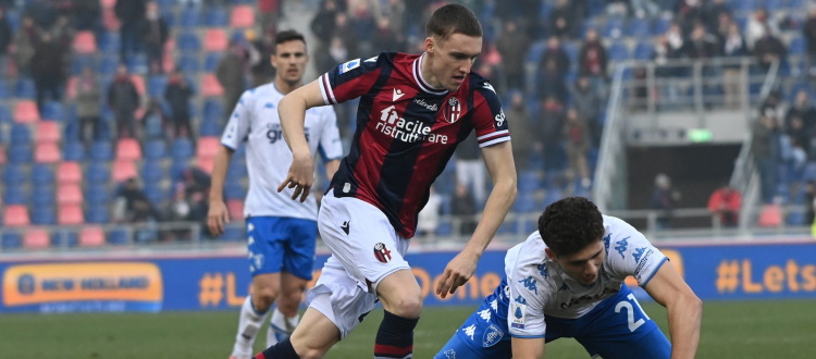 Esordio in Serie A e in maglia rossoblù per Kasius ed Aebischer, 936° e 937° giocatore nella storia del Bologna