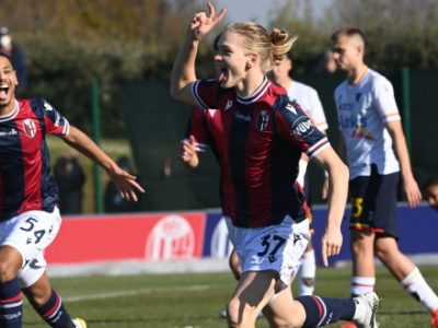 Paananen e Pagliuca castigano 2-0 il Lecce, Bologna Primavera finalmente fuori dalla zona rossa