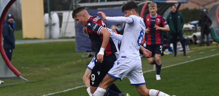 Bologna Primavera, contro la Samp una grande prova rovinata allo scadere: i blucerchiati trovano il 2-2 al 95' su rigore