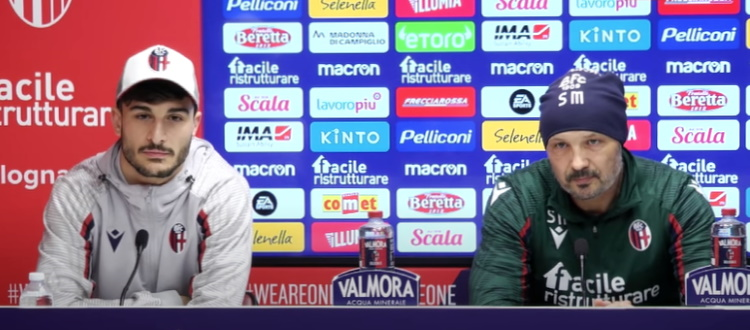 Mihajlovic: "Puntiamo a sinistra facendo crescere i giovani, domani c'è un cammino da riprendere". Orsolini: "Ho scelto di restare e mi sono messo a disposizione"