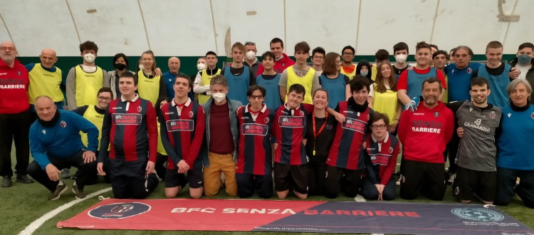BFC Senza Barriere, proseguono le iniziative della scuola calcio rossoblù per i giovani con disabilità