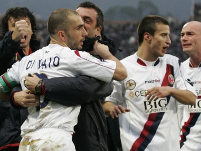 Gimenez-Di Vaio il 17 gennaio 2010: da allora il Bologna non ha più sbancato il Franchi. De Silvestri e Mihajlovic ex della sfida