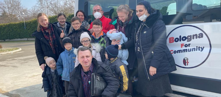 Bologna For Community a sostegno dei profughi ucraini