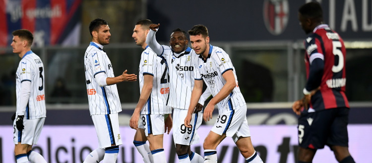 L'esordiente Cissé spazza via una buona prova del Bologna: Atalanta corsara 1-0 al Dall'Ara, pesano gli errori di Orsolini e Arnautovic