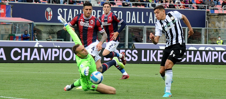 Le foto di Bologna-Udinese e tutti i numeri della stagione rossoblù disponibili su Zerocinquantuno