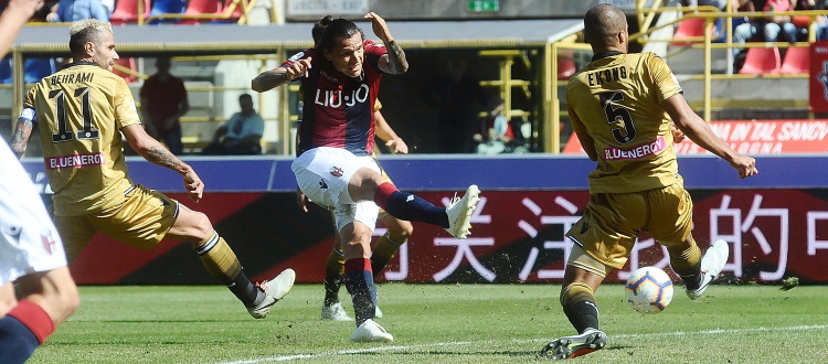 Bologna-Udinese, ultime due stagioni col segno X. La vittoria rossoblù manca dal 2018: 2-1 firmato Santander-Orsolini