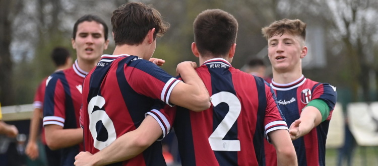 Il Bologna Under 18 batte il Parma ed entra in zona playoff. Bene anche le Under 16, 15 e 14, l'Under 17 cade a Pisa