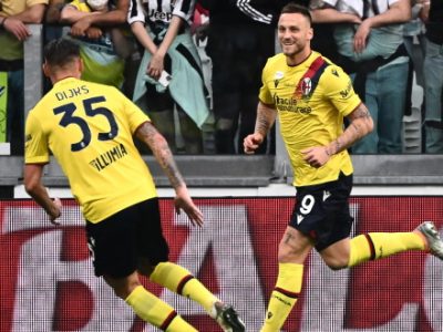 Un grande Bologna sfiora l'impresa allo Stadium: rossoblù avanti con Arnautovic, la Juventus fa 1-1 nel maxi recupero con Vlahovic