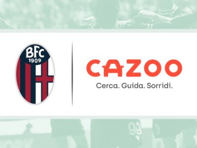 Cazoo sbarca nel calcio italiano e si colora di rossoblù: è il nuovo main partner del Bologna