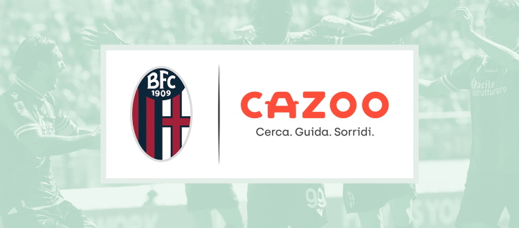 Cazoo sbarca nel calcio italiano e si colora di rossoblù: è il nuovo main partner del Bologna