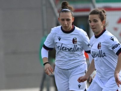 Bologna-Venezia, tra le donne va un po' meglio: bella prova delle rossoblù e rimonta da 0-2 a 2-2 con Marcanti e Sciarrone