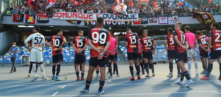 Cagliari-Inter 1-3, la Sampdoria è salva e il Genoa torna in Serie B dopo 15 anni