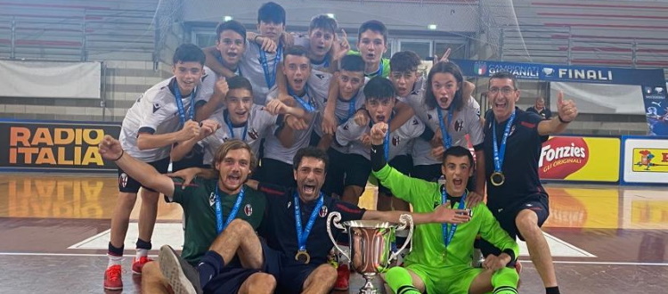 Il Bologna Under 15 è campione d'Italia nel calcio a 5, finale senza storia: 8-0 alla Roma, altro scudetto dopo quello del 2019