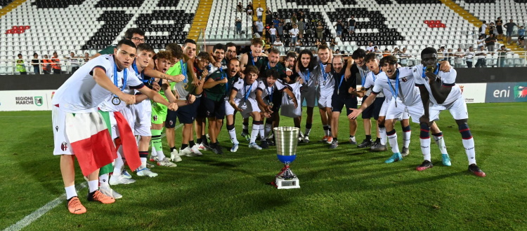 Tutti i numeri del Bologna Under 17 campione d'Italia