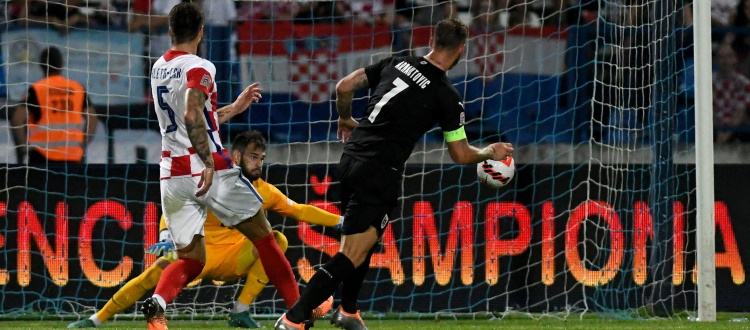 Nations League: Austria corsara 3-0 in Croazia, capitan Arnautovic apre le danze con un gran gol. Kasius debutta nell'Olanda Under 21